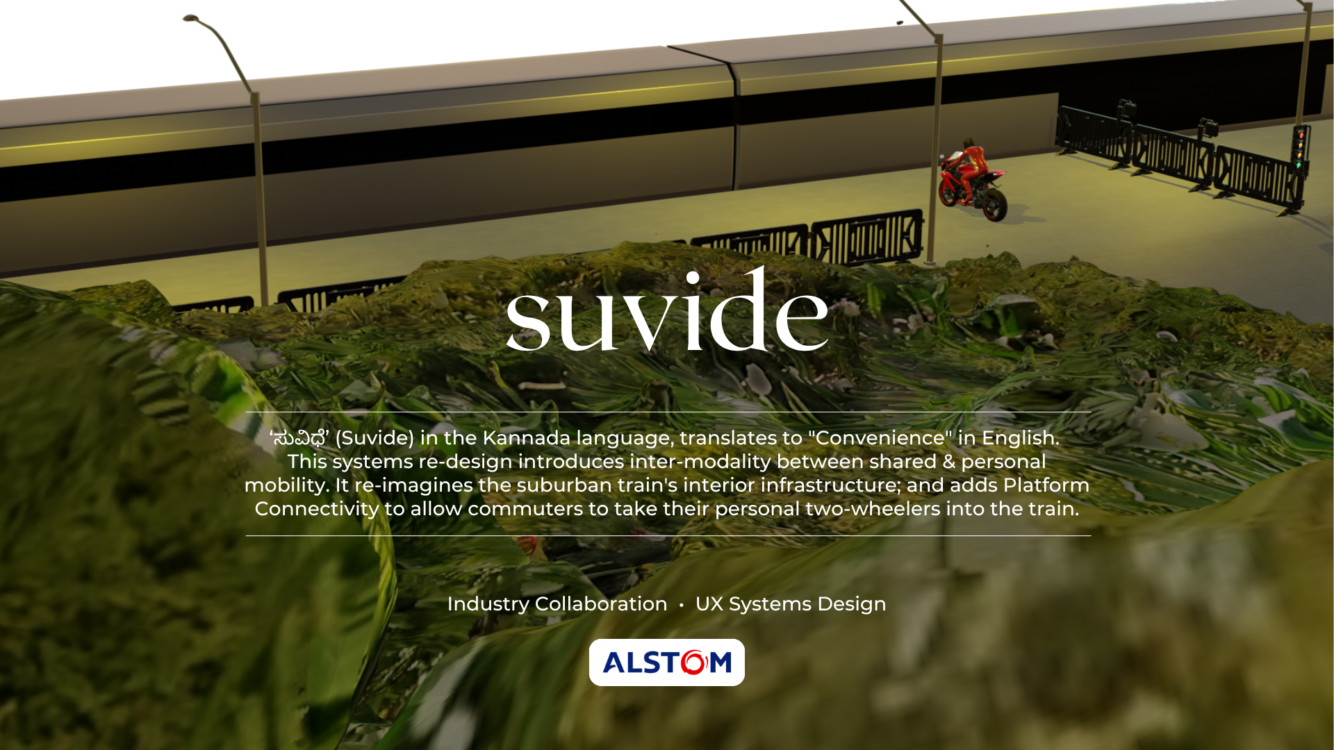 Suvide, Suburban Rail UX hero